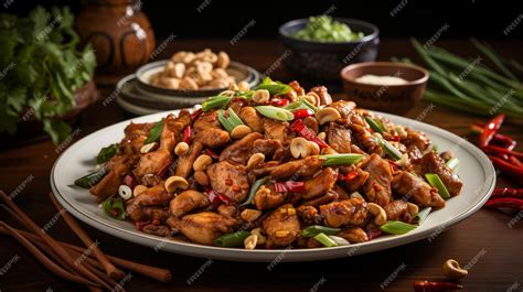  ¿Pollo con Nueces y Especias: Una Sinfonía de Sabores Picantes y Dulces en tu Paladar?